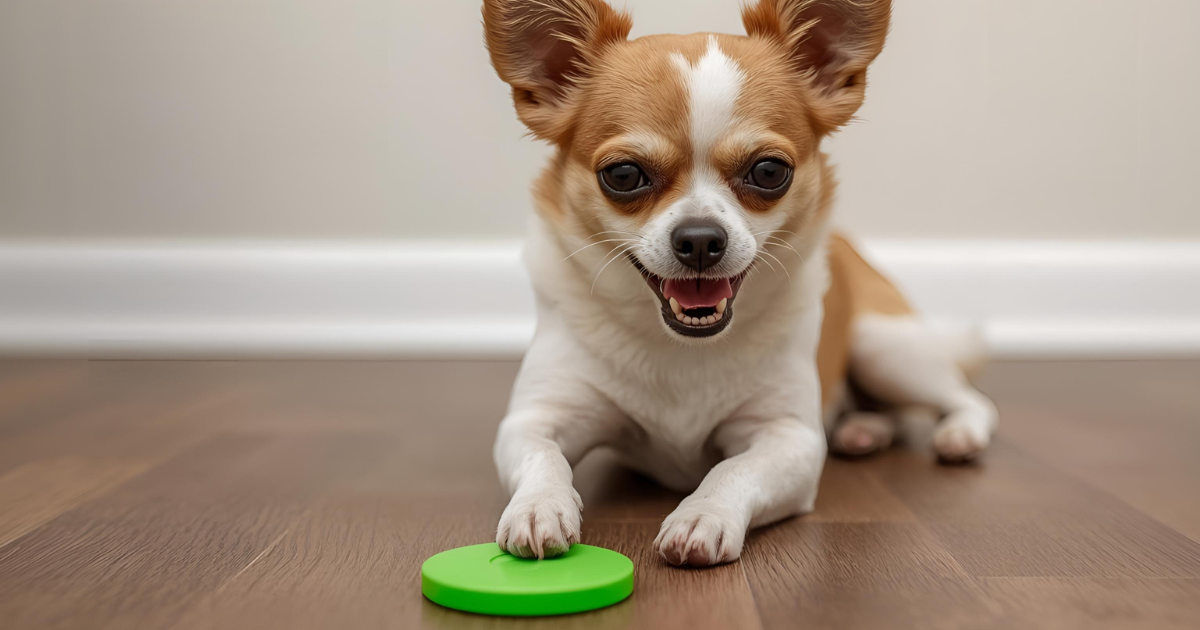 How dog buttons work to give dogs voice through soundboard