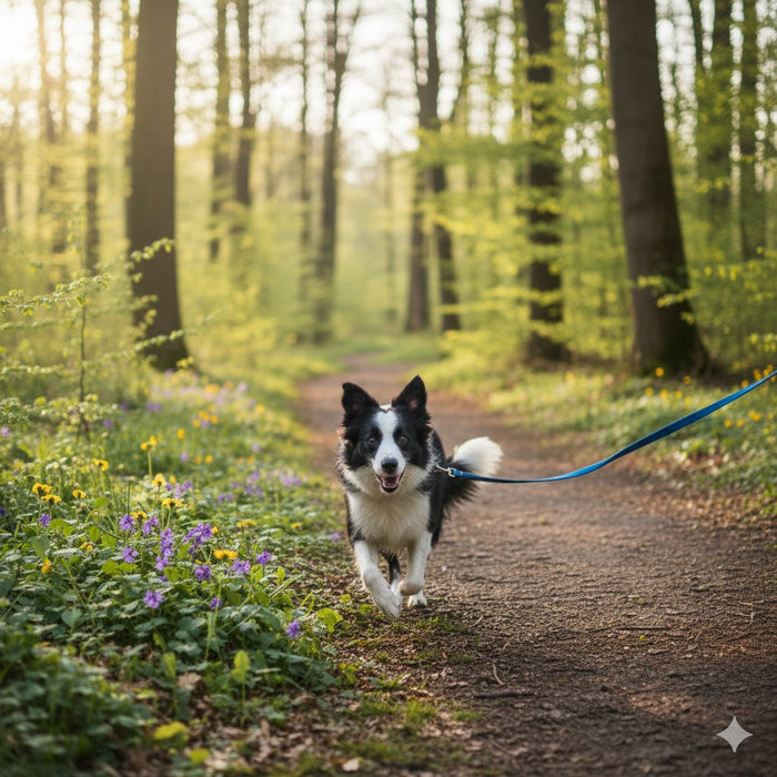 a dog making choices